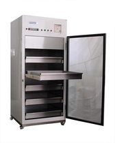 Laboratory refrigerator / blood bank / cabinet / stainless steel