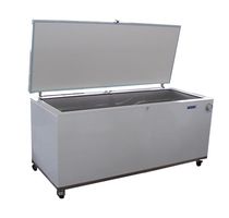 Laboratory freezer / chest / ultra low-temperature / on casters