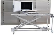 Front-loading refrigerated mortuary cabinet / multiple-body / modular